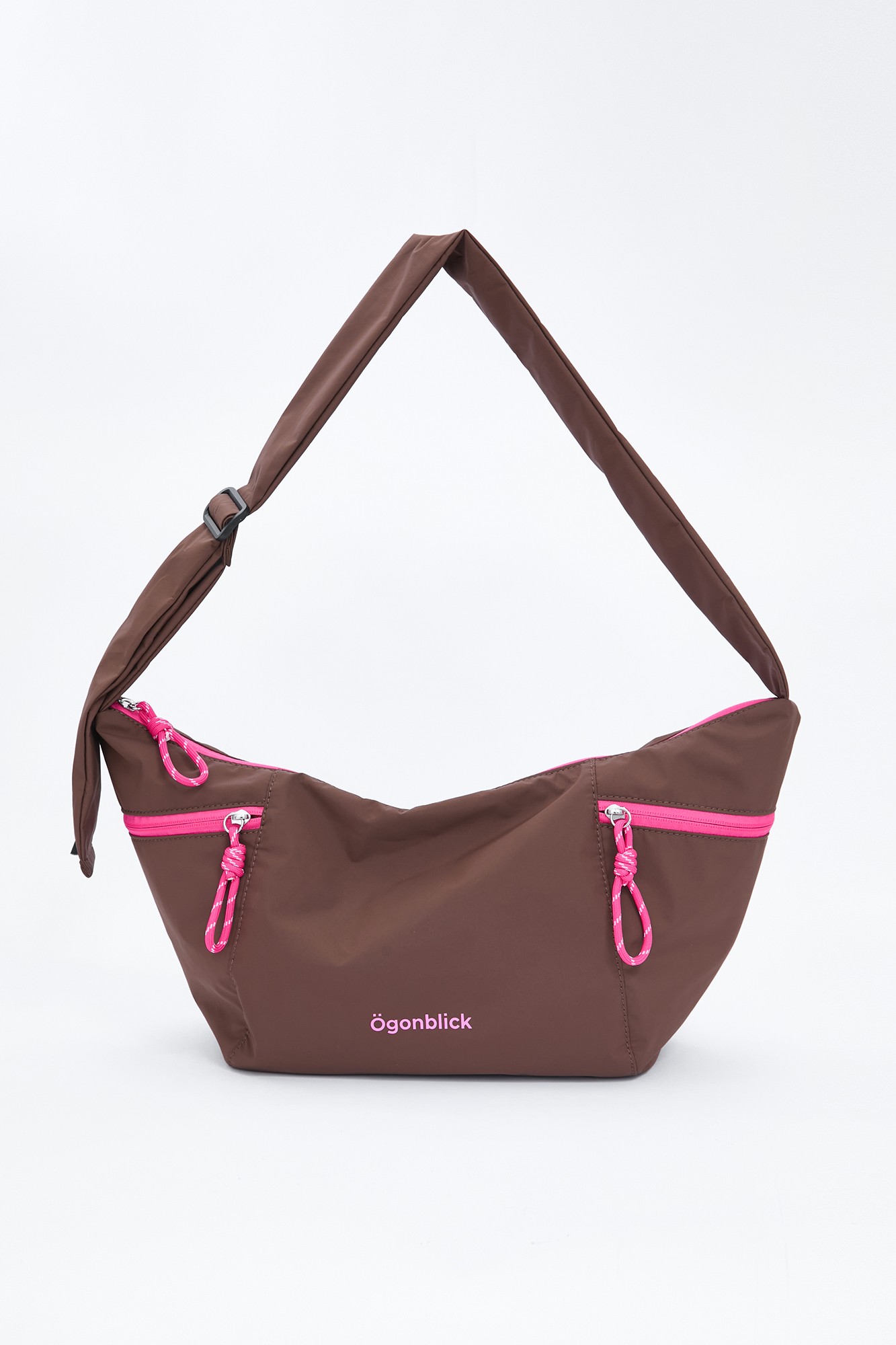 云朵撞色斜挎包